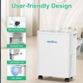 AIRFIRE Dehumidifier, 12 Pint Dehumidifiers for Home (DOE), 1500 Sq. Ft Dehumidifiers with Drain Hose, 0.66 Gallon Water Tank for Basement Bedroom Bathroom, Overflow Protection, 24H Timer AIRFIRE Dehumidifier, 12 Pint Dehumidifiers for Home (DOE), 1500 Sq. Ft Dehumidifiers with Drain Hose, 0.66 Gallon Water Tank for Basement Bedroom Bathroom, Overflow Protection, 24H Timer