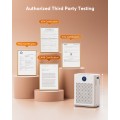 2025 Upgraded Air Purifier for Home Large Room 2800Ft² with Washable Pre-filter, H14 True Hepa Air Purifiers for Bedroom, for Pets Hair Pollen Odor Dander Dust Wildfire, White