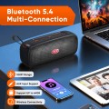  40W Portable Wireless Bluetooth Speaker, IPX7 Outdoor Loud Sound Speaker Deep Bass, Professional True Wireless Stereo Pairing for Home/Outdoor/Party/Beach/Back to School/Birthday Gift(Black)