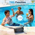 GCZ 40W Bluetooth Speaker, IPX7 Portable Wireless Outdoor Speaker with Deep Bass TWS Pairing for Home/Outdoor/Party/Beach/Back to School/Birthday Gift(Black)