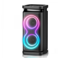 GCZ Portable Party Speaker with Loud Sound and Microphone Jack, IPX7 Wireless Outdoor Bluetooth Speaker Support USB TF AUX, for DJ, Karaoke Night, Indoor and Outdoor Party GCZ Portable Party Speaker with Loud Sound and Microphone Jack, IPX7 Wireless Outdoor Bluetooth Speaker Support USB TF AUX, for DJ, Karaoke Night, Indoor and Outdoor Party