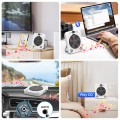 GCZ HD DVD Player for TV with Bluetooth, HDMI, USB Playback, Remote Control, Wall-Mountable, White