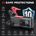GCZ 4200A Peak Car Jump Starter for All Gas & 10L Diesel Engines, 27000mAh Portable Battery Booster with 65W Car Charger, LED Display & Lighting (3-Year Warranty)