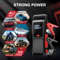 GCZ 4200A Peak Car Jump Starter for All Gas & 10L Diesel Engines, 27000mAh Portable Battery Booster with 65W Car Charger, LED Display & Lighting (3-Year Warranty)