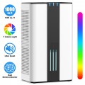 AIRFIRE Dehumidifier for Home, 1000 sq. ft Dual Semiconductor Dehumidifier with Auto Shut-Off, Ultra Quiet, 86OZ Water Tank, Portable Dehumidifier for Bedroom, Bathroom, Closet, RV
