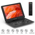 Professional 17.9\" Portable DVD Player for Car with 15.4\" Swivel Screen and Remote Control USB, Black","accessoriesIncluded":["Remote Control"]