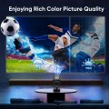 GCZ Projector with WiFi and Bluetooth, 1080P Support Portable Projector, Auto Keystone and Electric Focus, Max 160" Screen, Compatible with TV Stick
