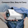 GCZ Projector with WiFi and Bluetooth, 1080P Support, Auto Keystone Electric Focus, Portable Projector for Phone/TV Stick
