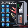 GCZ 6000A Portable Car Jump Starter, 32000mAh Battery Booster for All Gas & Up to 10L Diesel Engines, 12V Auto Jump Box with LED Display, QC3.0 Fast Charging Power Bank, EVA Carrying Case