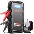 GCZ 4200A Peak Car Jump Starter for All Gas & 10L Diesel Engines, 27000mAh Portable Battery Booster with 65W Car Charger, LED Display & Lighting (3-Year Warranty)
