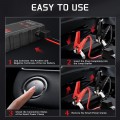 GCZ 4200A Peak Car Jump Starter for All Gas & 10L Diesel Engines, 27000mAh Portable Battery Booster with 65W Car Charger, LED Display & Lighting (3-Year Warranty)