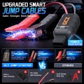 GCZ 6000A Portable Car Jump Starter, 32000mAh Battery Booster with Upgraded Jumper Cables & Multi-Function Protector, 12V Auto Jump Box for All Gas & Up to 10L Diesel Engines, PD65W Fast Charge Input GCZ 6000A Portable Car Jump Starter, 32000mAh Battery Booster with Upgraded Jumper Cables & Multi-Function Protector, 12V Auto Jump Box for All Gas & Up to 10L Diesel Engines, PD65W Fast Charge Input