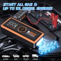 GCZ 6000A Portable Car Jump Starter, 32000mAh Battery Booster with Upgraded Jumper Cables & Multi-Function Protector, 12V Auto Jump Box for All Gas & Up to 10L Diesel Engines, PD65W Fast Charge Input GCZ 6000A Portable Car Jump Starter, 32000mAh Battery Booster with Upgraded Jumper Cables & Multi-Function Protector, 12V Auto Jump Box for All Gas & Up to 10L Diesel Engines, PD65W Fast Charge Input