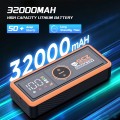 GCZ 6000A Portable Car Jump Starter, 32000mAh Battery Booster with Upgraded Jumper Cables & Multi-Function Protector, 12V Auto Jump Box for All Gas & Up to 10L Diesel Engines, PD65W Fast Charge Input GCZ 6000A Portable Car Jump Starter, 32000mAh Battery Booster with Upgraded Jumper Cables & Multi-Function Protector, 12V Auto Jump Box for All Gas & Up to 10L Diesel Engines, PD65W Fast Charge Input