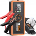 GCZ 6000A Portable Car Jump Starter, 32000mAh Battery Booster with Upgraded Jumper Cables & Multi-Function Protector, 12V Auto Jump Box for All Gas & Up to 10L Diesel Engines, PD65W Fast Charge Input GCZ 6000A Portable Car Jump Starter, 32000mAh Battery Booster with Upgraded Jumper Cables & Multi-Function Protector, 12V Auto Jump Box for All Gas & Up to 10L Diesel Engines, PD65W Fast Charge Input